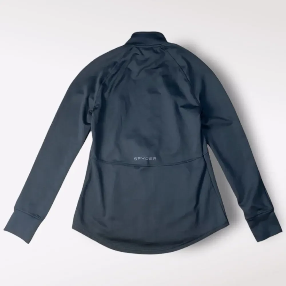 Spyder Women’s Black Athletic Jacket Size M Gym‎ Casual Fall Winter Hiking - Picture 5 of 8